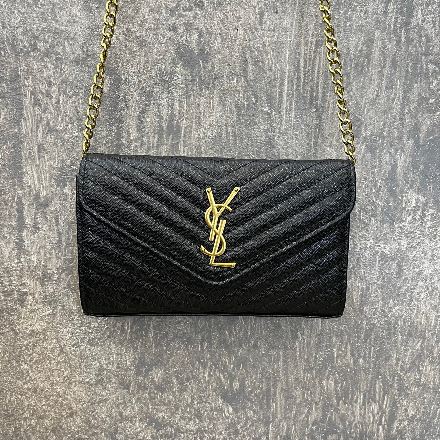 YSL Cassandre Chain Gold