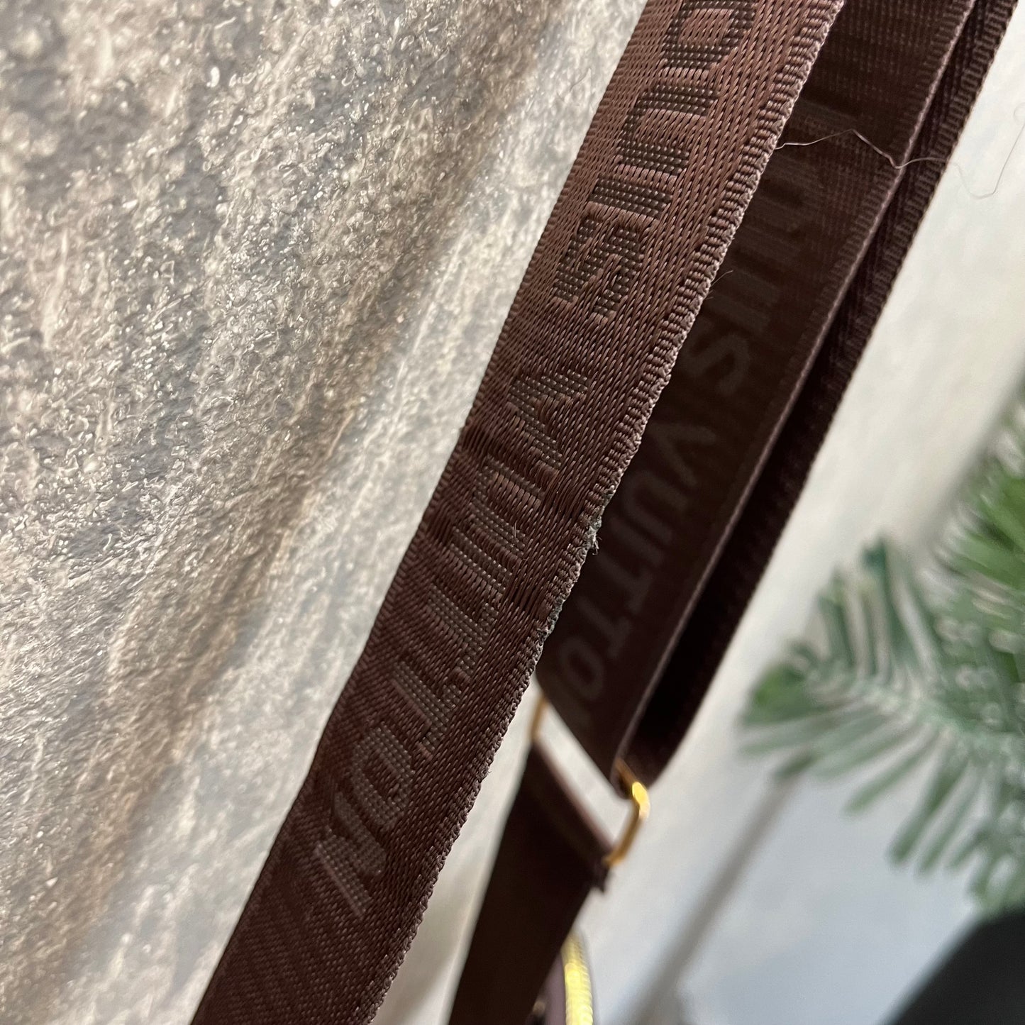LV Multi Pochette Brown Strap