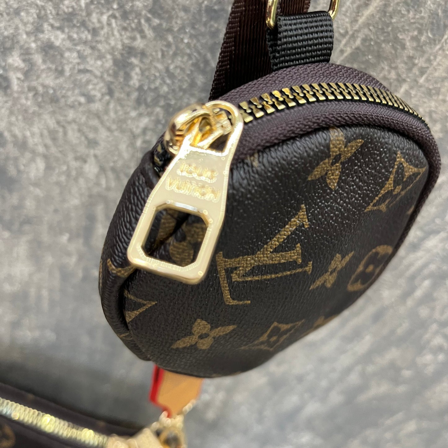 LV Multi Pochette Brown Strap