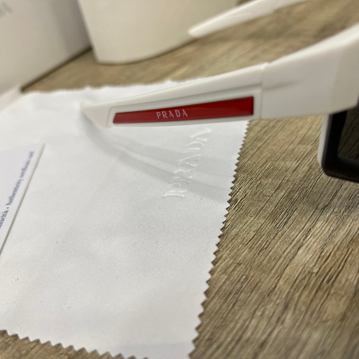 Prada Linea Rossa Sunglasses White