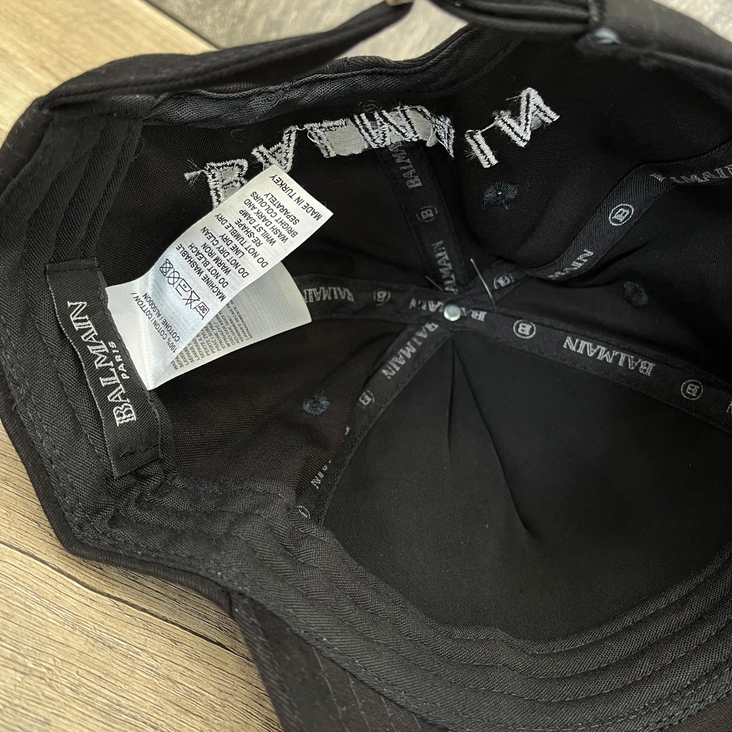 Balmain Hat Black