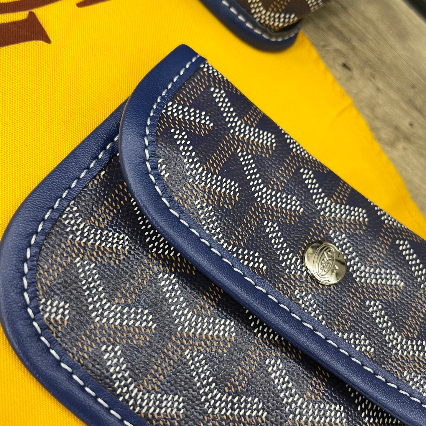 Goyard Anjou Mini Bag Dark Blue