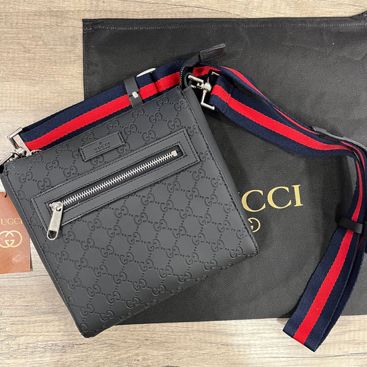 GG Messenger Bag Black