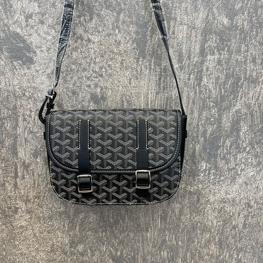 Goyard Goyardine Belvedere PM Black
