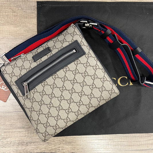 GG Messenger Bag Beige