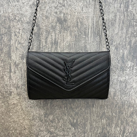 YSL Cassandre Chain Silver