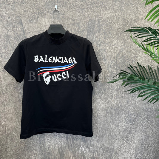 Balenciaga xGucci T-Shirt Black