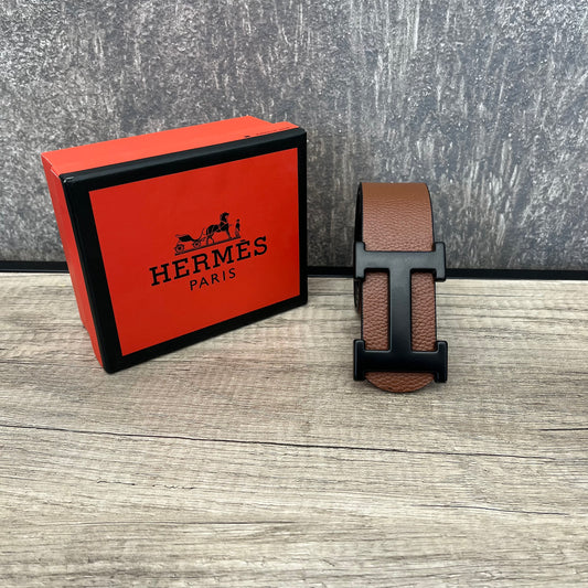 Hermes Belt Taba/Black