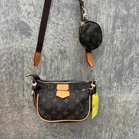 LV Multi Pochette Brown Strap