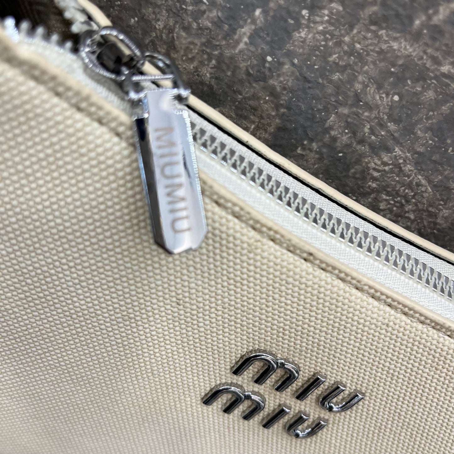 Miu Miu Shoulder Bag Beige